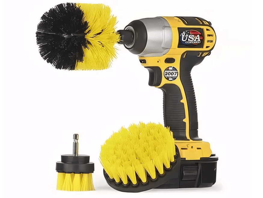 Drill Brush Cleaning Scrubber Attachments