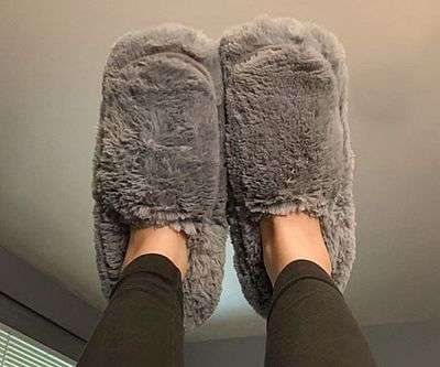 Plush Microwavable Slippers