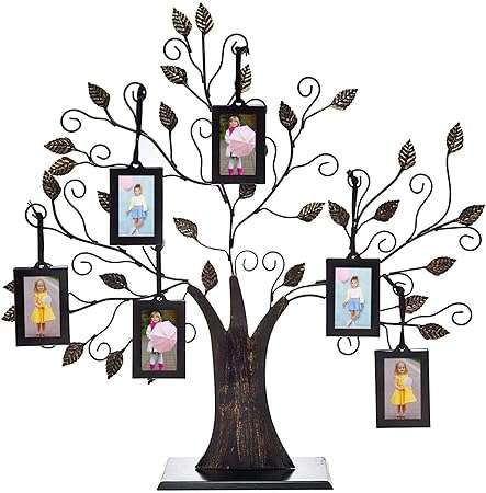 Metal Family Tree Picture Frame