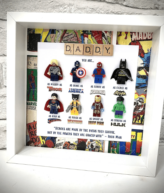 You're My Superhero Frame