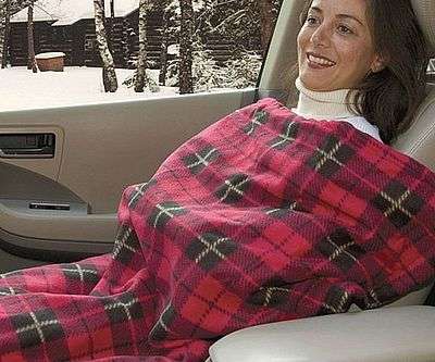 Electric Heated Travel Blanket