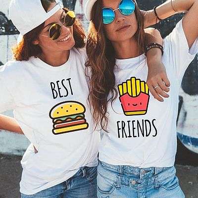 Fast Food Friendship Shirt