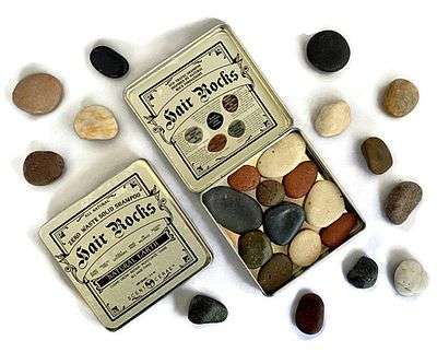 Zero Waste Solid Hair Rocks