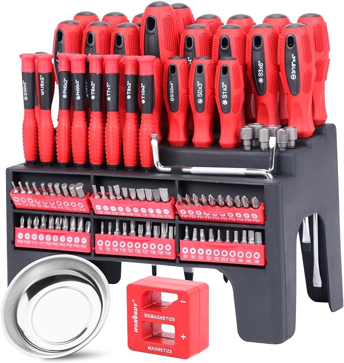 101 Pieces Magnetic Screwdriver Set